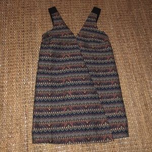 BCBGeneration mini dress. Aztec print on front.